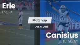 Matchup: Erie  vs. Canisius  2018