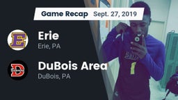 Recap: Erie  vs. DuBois Area  2019