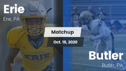 Matchup: Erie  vs. Butler  2020