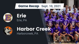 Recap: Erie  vs. Harbor Creek  2021