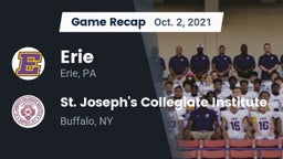 Recap: Erie  vs. St. Joseph's Collegiate Institute 2021