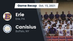 Recap: Erie  vs. Canisius  2021