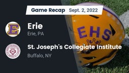 Recap: Erie  vs. St. Joseph's Collegiate Institute 2022