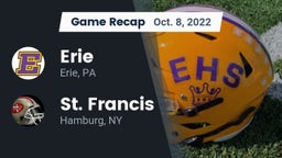 Recap: Erie  vs. St. Francis  2022