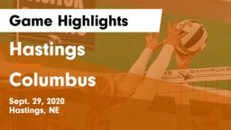 Hastings  vs Columbus Game Highlights - Sept. 29, 2020