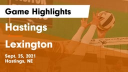 Hastings  vs Lexington  Game Highlights - Sept. 25, 2021
