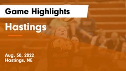 Hastings  Game Highlights - Aug. 30, 2022