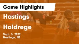 Hastings  vs Holdrege  Game Highlights - Sept. 3, 2022