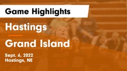 Hastings  vs Grand Island  Game Highlights - Sept. 6, 2022