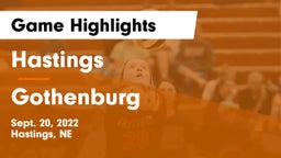Hastings  vs Gothenburg  Game Highlights - Sept. 20, 2022