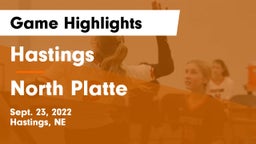 Hastings  vs North Platte  Game Highlights - Sept. 23, 2022