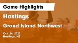 Hastings  vs Grand Island Northwest  Game Highlights - Oct. 26, 2022