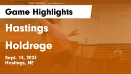 Hastings  vs Holdrege  Game Highlights - Sept. 14, 2023