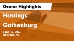 Hastings  vs Gothenburg  Game Highlights - Sept. 19, 2023