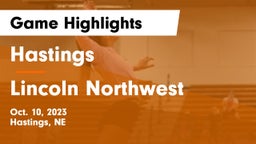 Hastings  vs Lincoln Northwest Game Highlights - Oct. 10, 2023