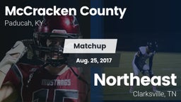 Matchup: McCracken vs. Northeast  2017