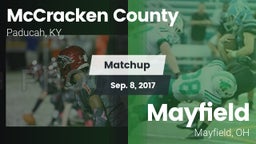 Matchup: McCracken vs. Mayfield  2017