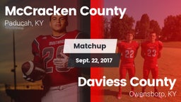 Matchup: McCracken vs. Daviess County  2017