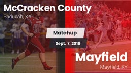 Matchup: McCracken vs. Mayfield  2018