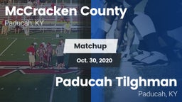 Matchup: McCracken vs. Paducah Tilghman  2020