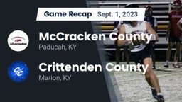 Recap: McCracken County  vs. Crittenden County  2023