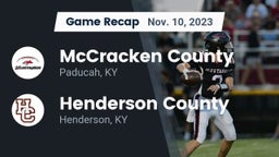 Recap: McCracken County  vs. Henderson County  2023