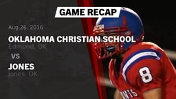 Recap: Oklahoma Christian School vs. Jones  2016