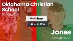 Matchup: Oklahoma Christian vs. Jones  2016