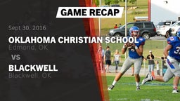 Recap: Oklahoma Christian School vs. Blackwell  2016