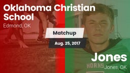 Matchup: Oklahoma Christian vs. Jones  2017