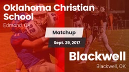 Matchup: Oklahoma Christian vs. Blackwell  2017