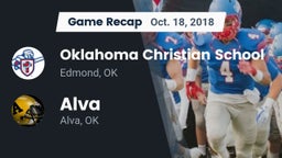 Recap: Oklahoma Christian School vs. Alva  2018