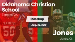 Matchup: Oklahoma Christian vs. Jones  2019