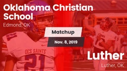 Matchup: Oklahoma Christian vs. Luther  2019