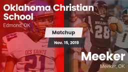 Matchup: Oklahoma Christian vs. Meeker  2019