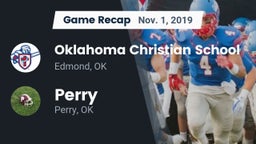 Recap: Oklahoma Christian School vs. Perry  2019