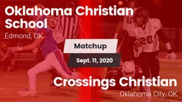 Matchup: Oklahoma Christian vs. Crossings Christian  2020