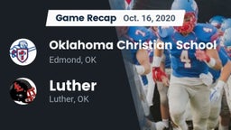 Recap: Oklahoma Christian School vs. Luther  2020