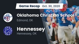 Recap: Oklahoma Christian School vs. Hennessey  2020