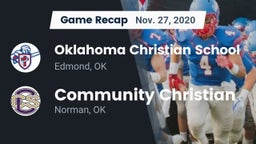Recap: Oklahoma Christian School vs. Community Christian  2020