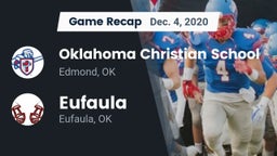 Recap: Oklahoma Christian School vs. Eufaula  2020