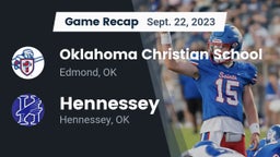Recap: Oklahoma Christian School vs. Hennessey  2023