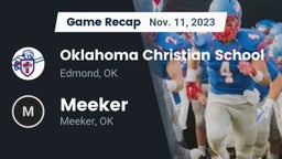 Recap: Oklahoma Christian School vs. Meeker  2023