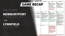 Recap: Newburyport  vs. Lynnfield  2015