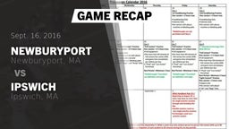 Recap: Newburyport  vs. Ipswich  2016