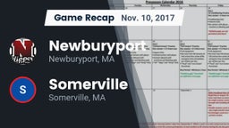 Recap: Newburyport  vs. Somerville  2017