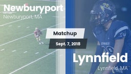Matchup: Newburyport vs. Lynnfield  2018