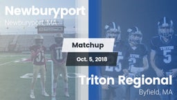 Matchup: Newburyport vs. Triton Regional  2018