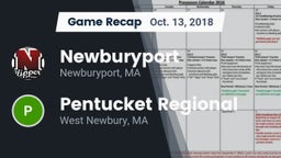 Recap: Newburyport  vs. Pentucket Regional  2018