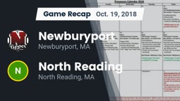 Recap: Newburyport  vs. North Reading  2018